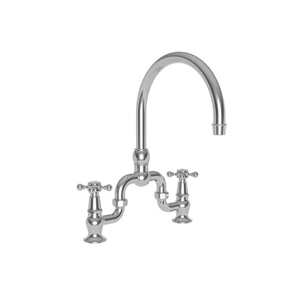 Newport Brass Kitchen Bridge Faucet in Polished Chrome 9464-26 - main